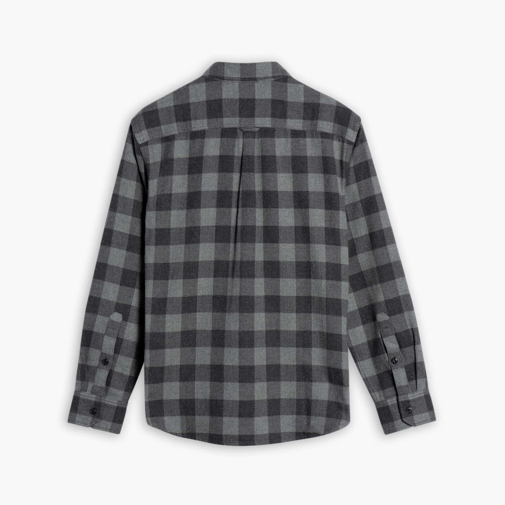 Buffalo Check Shirt | Black & Grey