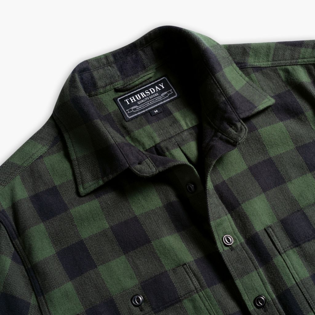 Buffalo Check Shirt | Evergreen