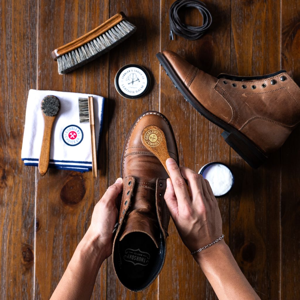 Cobbler's Choice Brush Kit | Brown