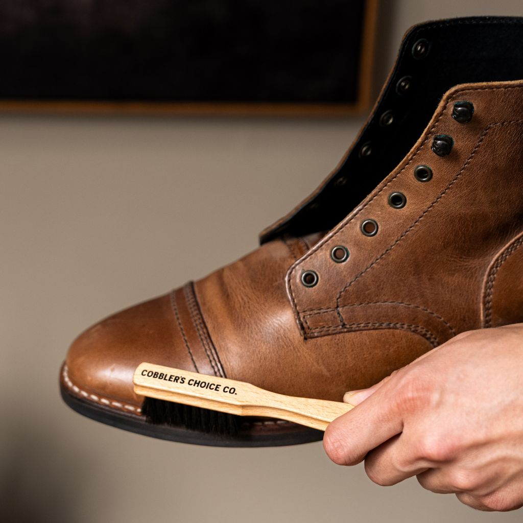 Cobbler's Choice Welt Brush Bundle | Brown + Tan