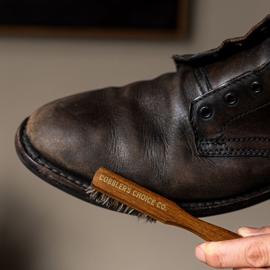 Cobbler's Choice Welt Brush Bundle | Brown + Tan