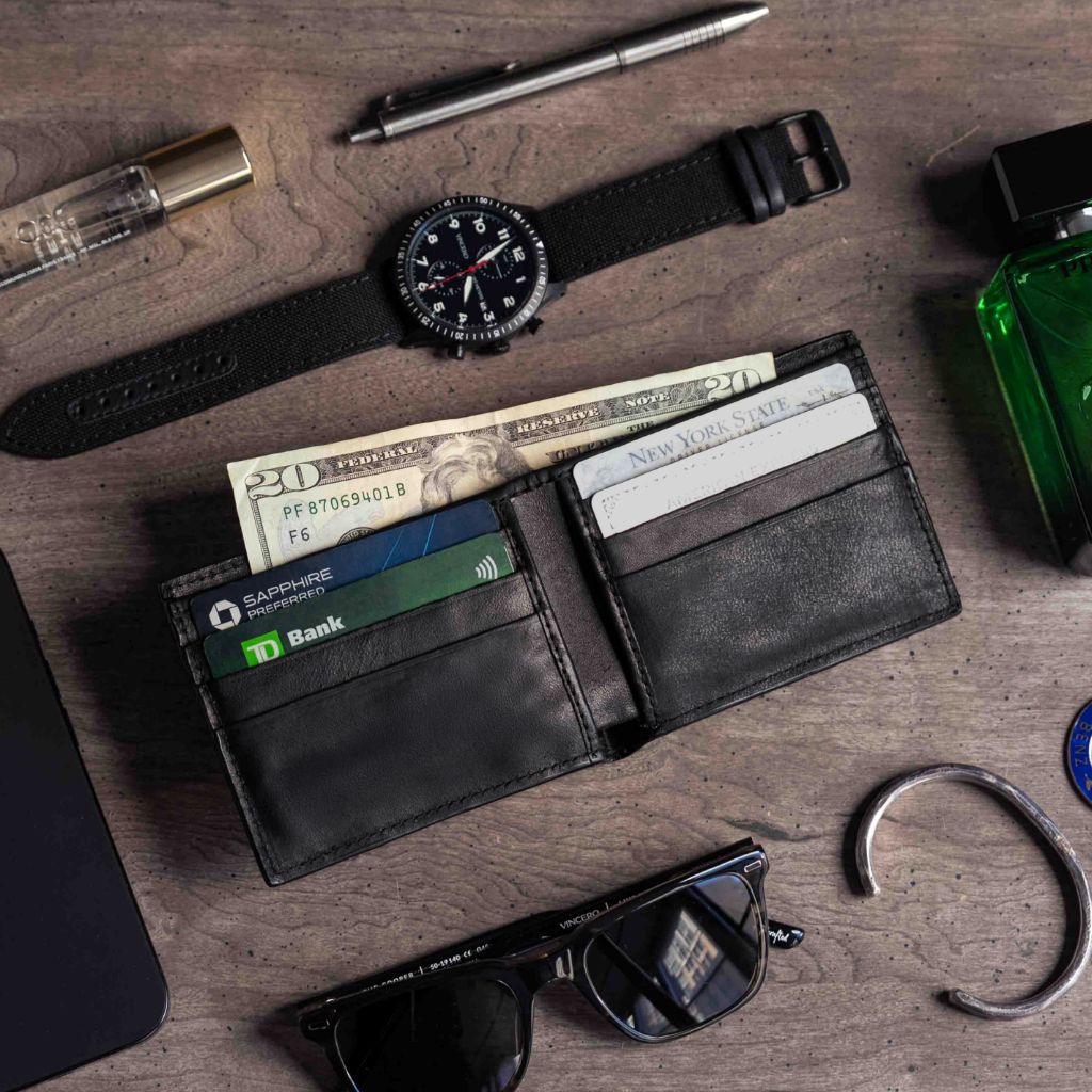 Bifold Wallet | Black x Natural Teacore