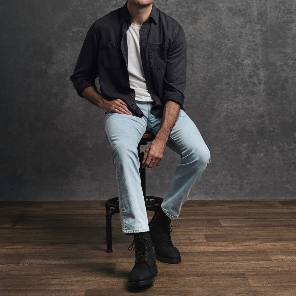 Chambray Workshirt | Black