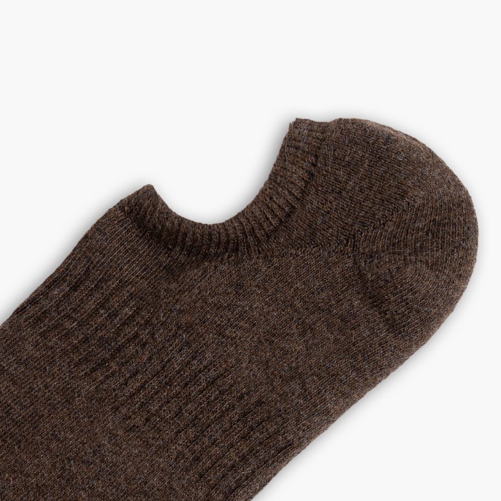 Men's Classic No Show Sock | Brown