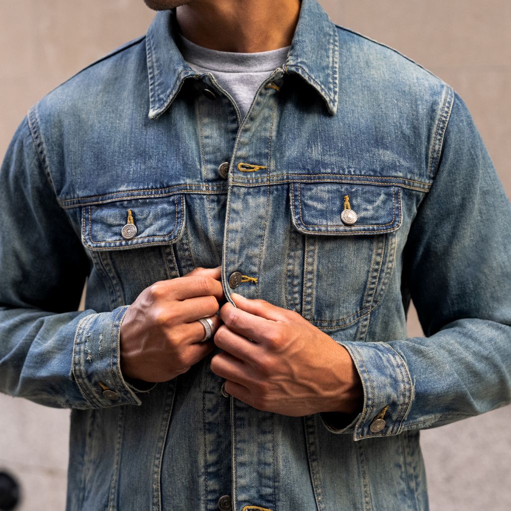 Denim Trucker Jacket | Medium Wash