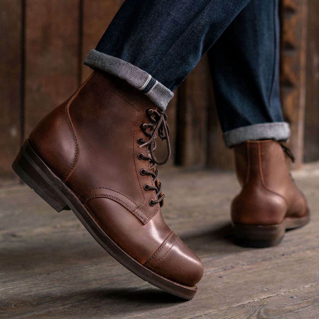 Heritage Captain | Rustic Brown