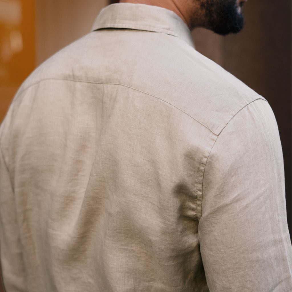 Linen Shirt | Taupe