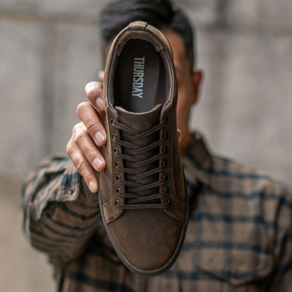 [S] Premier Low Top | Tobacco