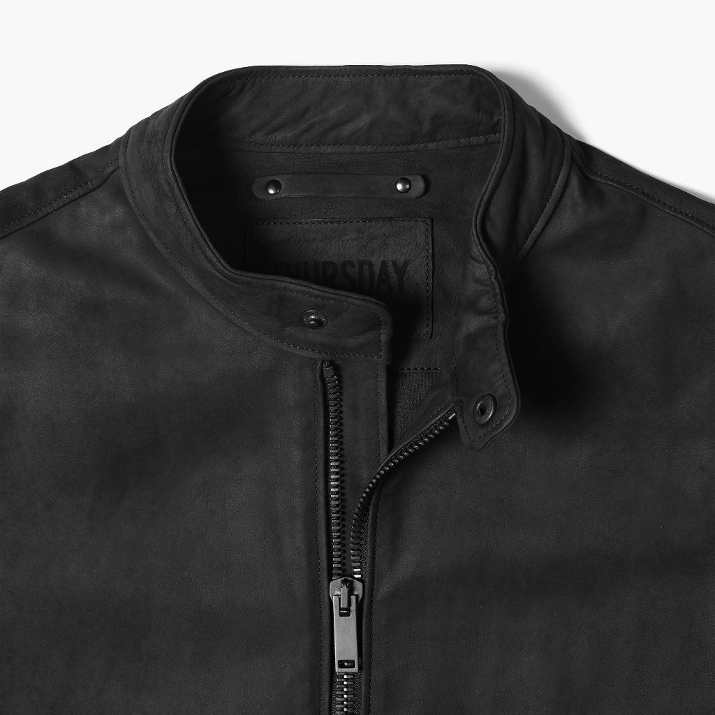 [S] Racer Jacket | Black Matte