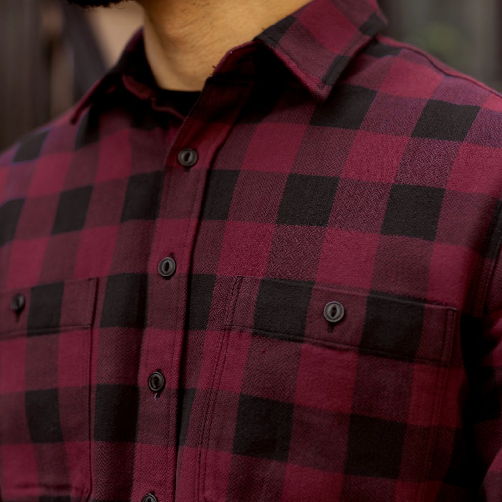 Buffalo Check Shirt | Red