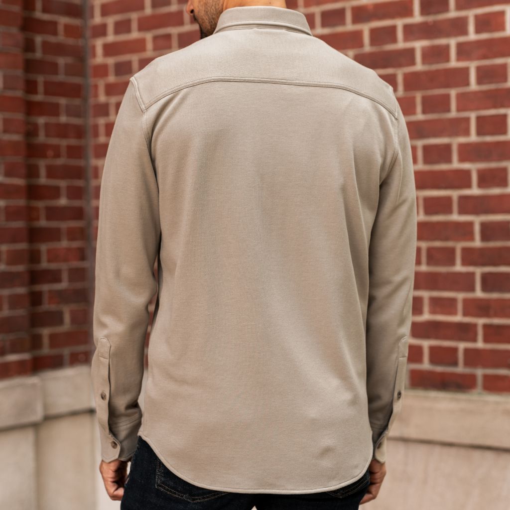 Everyday Button-Down Shirt | Taupe