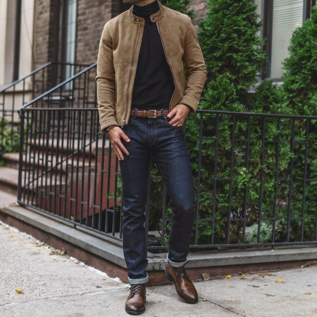 [S] Racer Jacket | Taupe