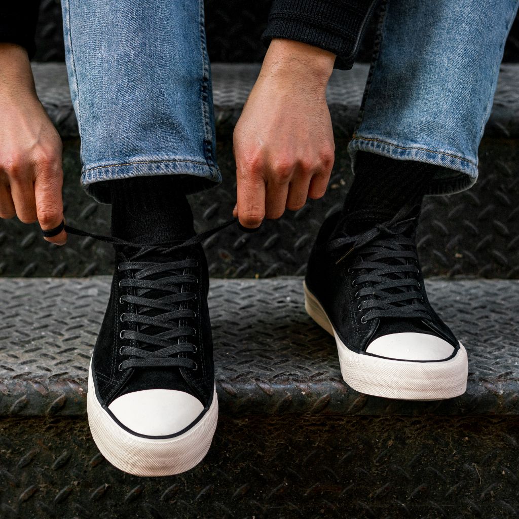 Retro Low Top | Black