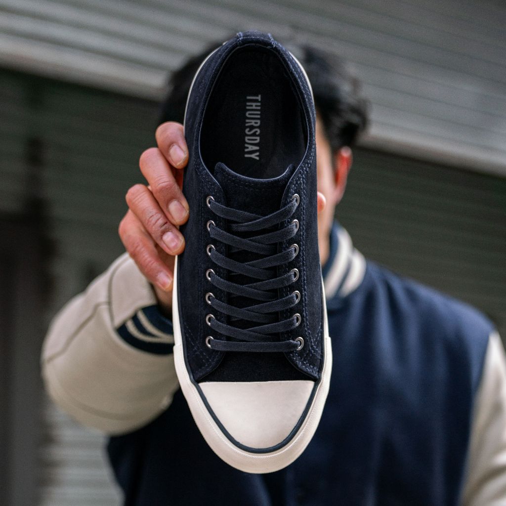 Retro Low Top | Navy