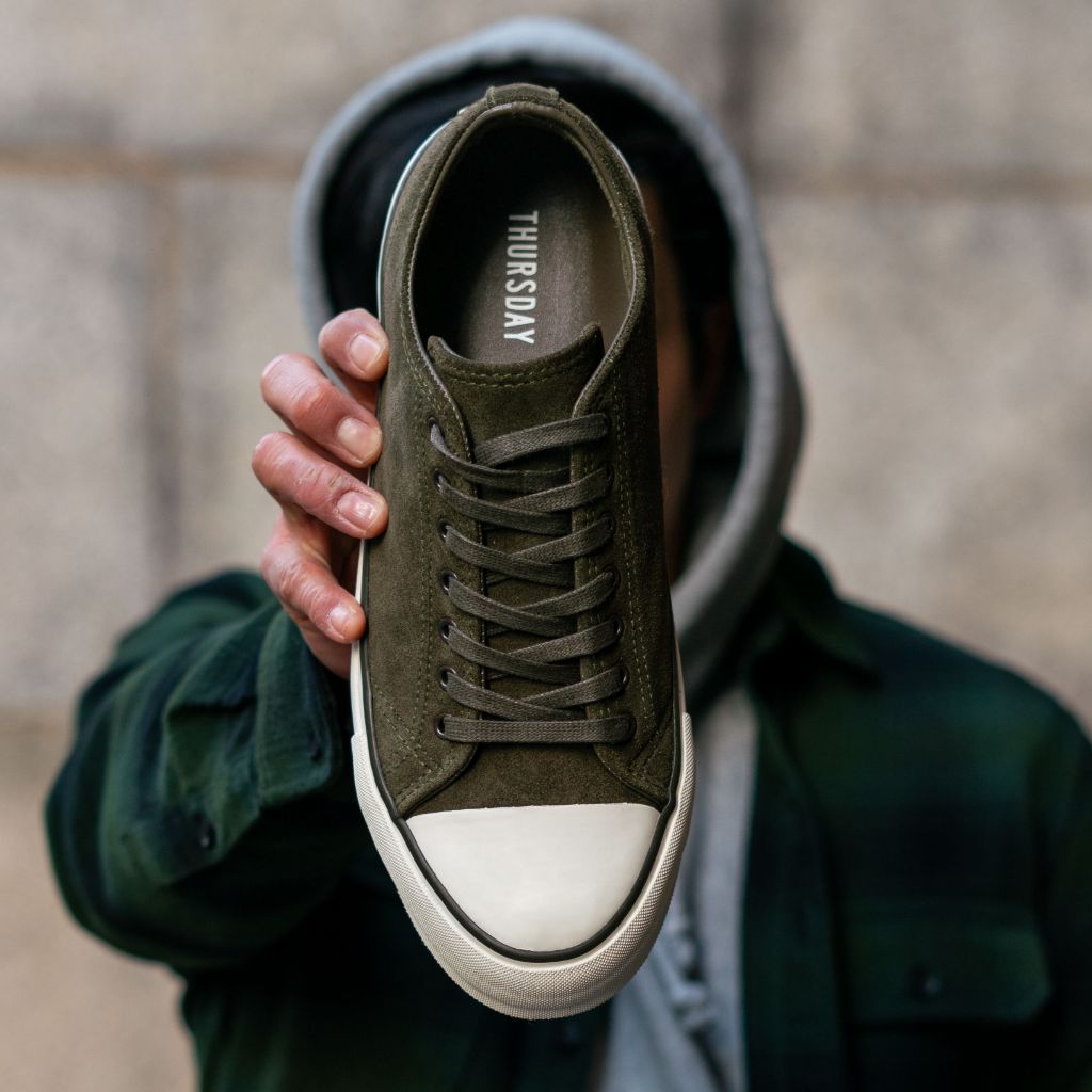 Retro Low Top | Olive