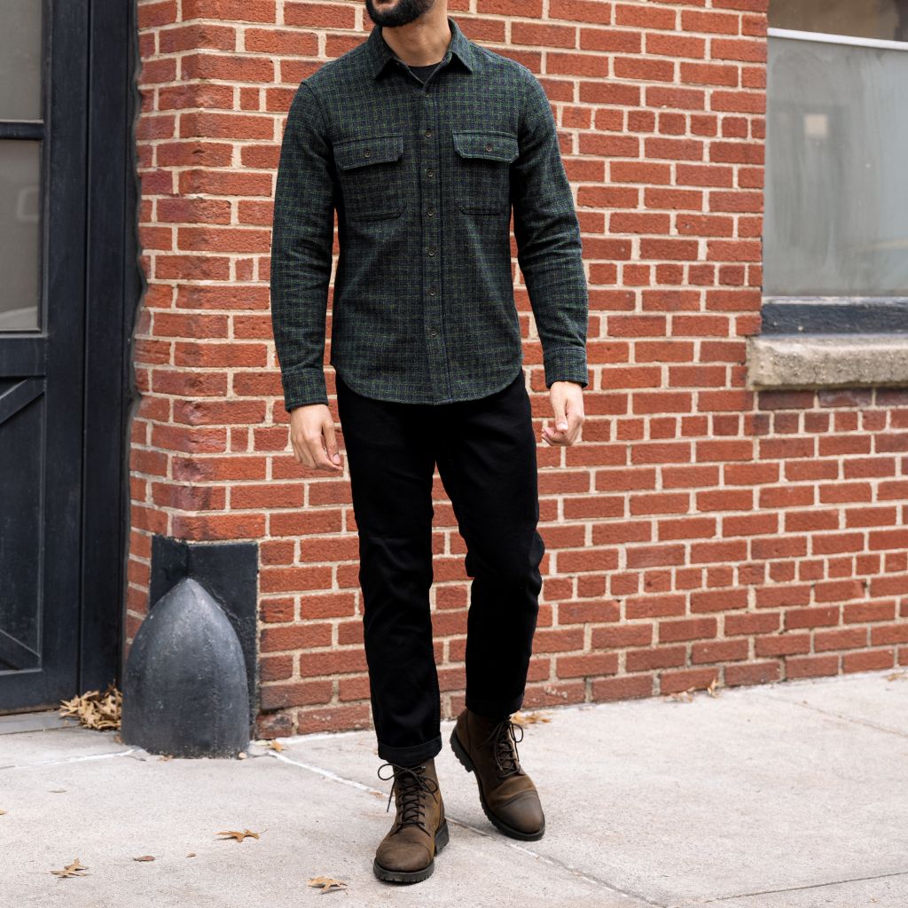 Summit Flannel Shirt | Pine