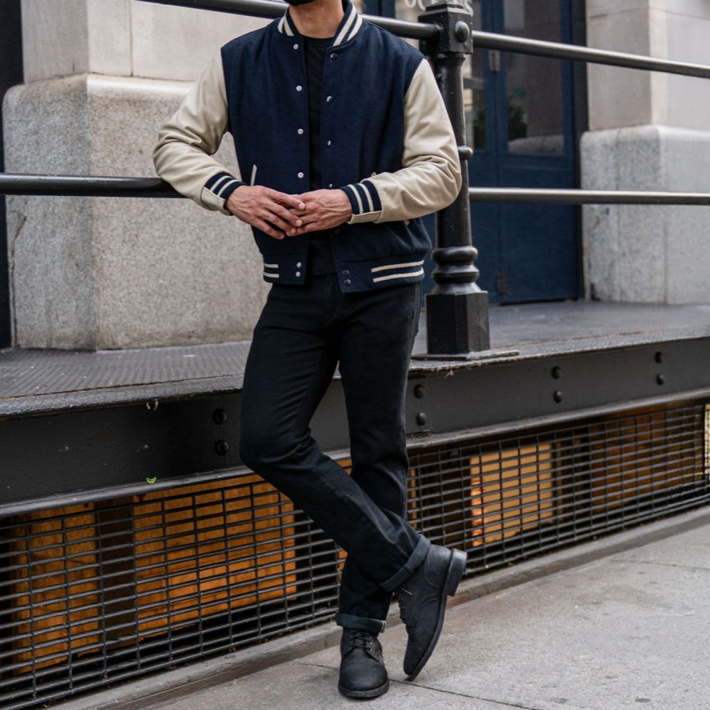 Varsity Jacket | Navy