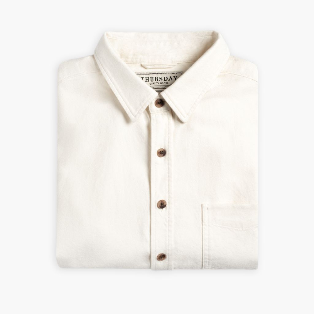 Solid Shirt | Off-White