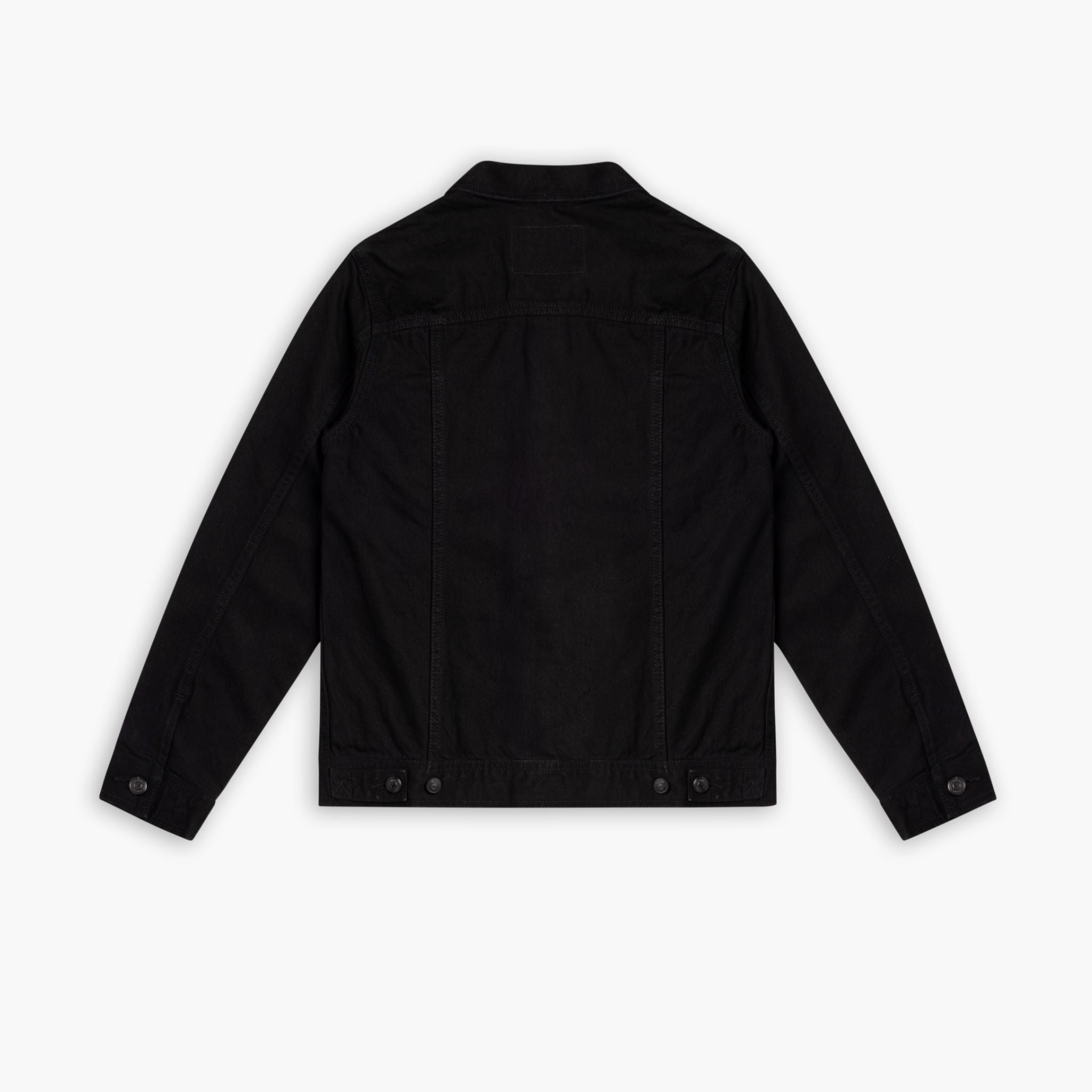 Denim Trucker Jacket | Black