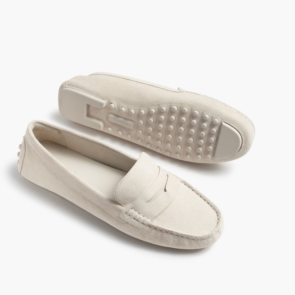 Driving Loafer | Marble Suede