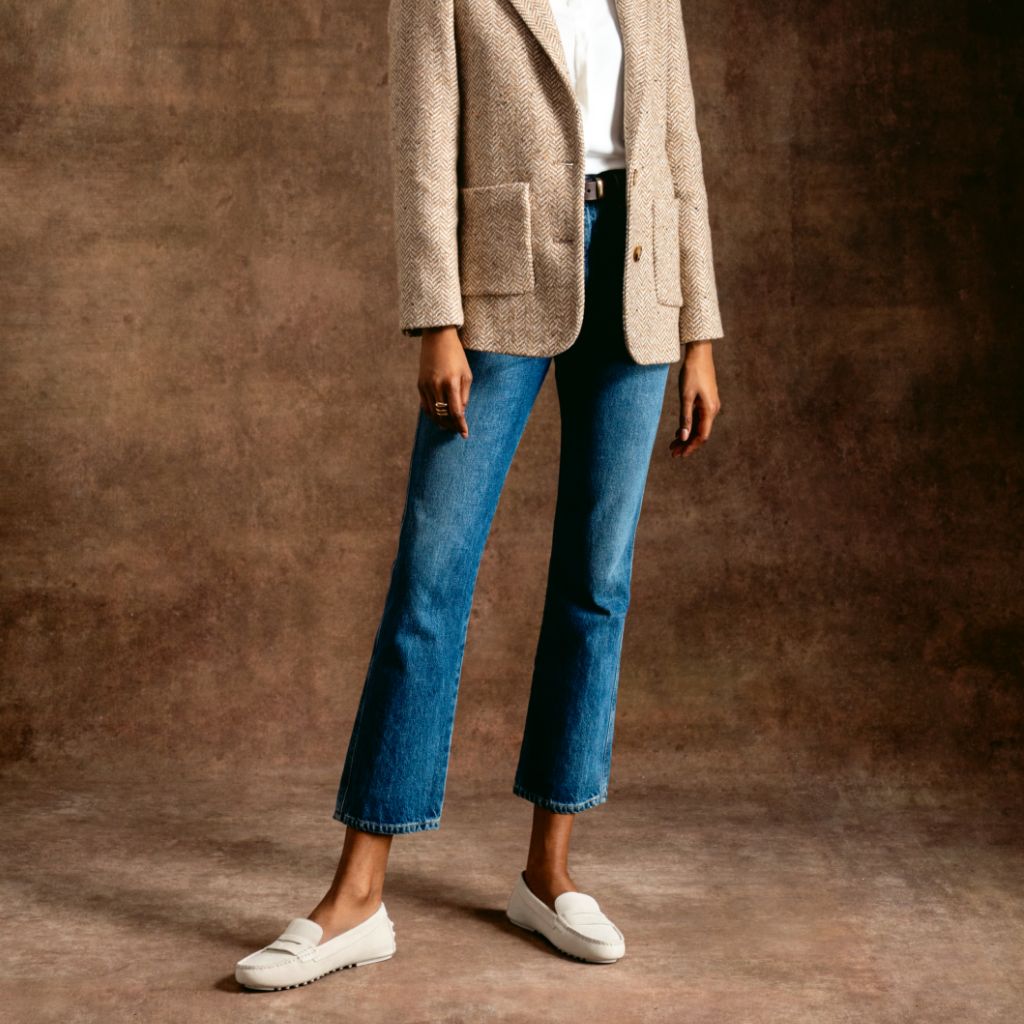 Driving Loafer | Marble Suede