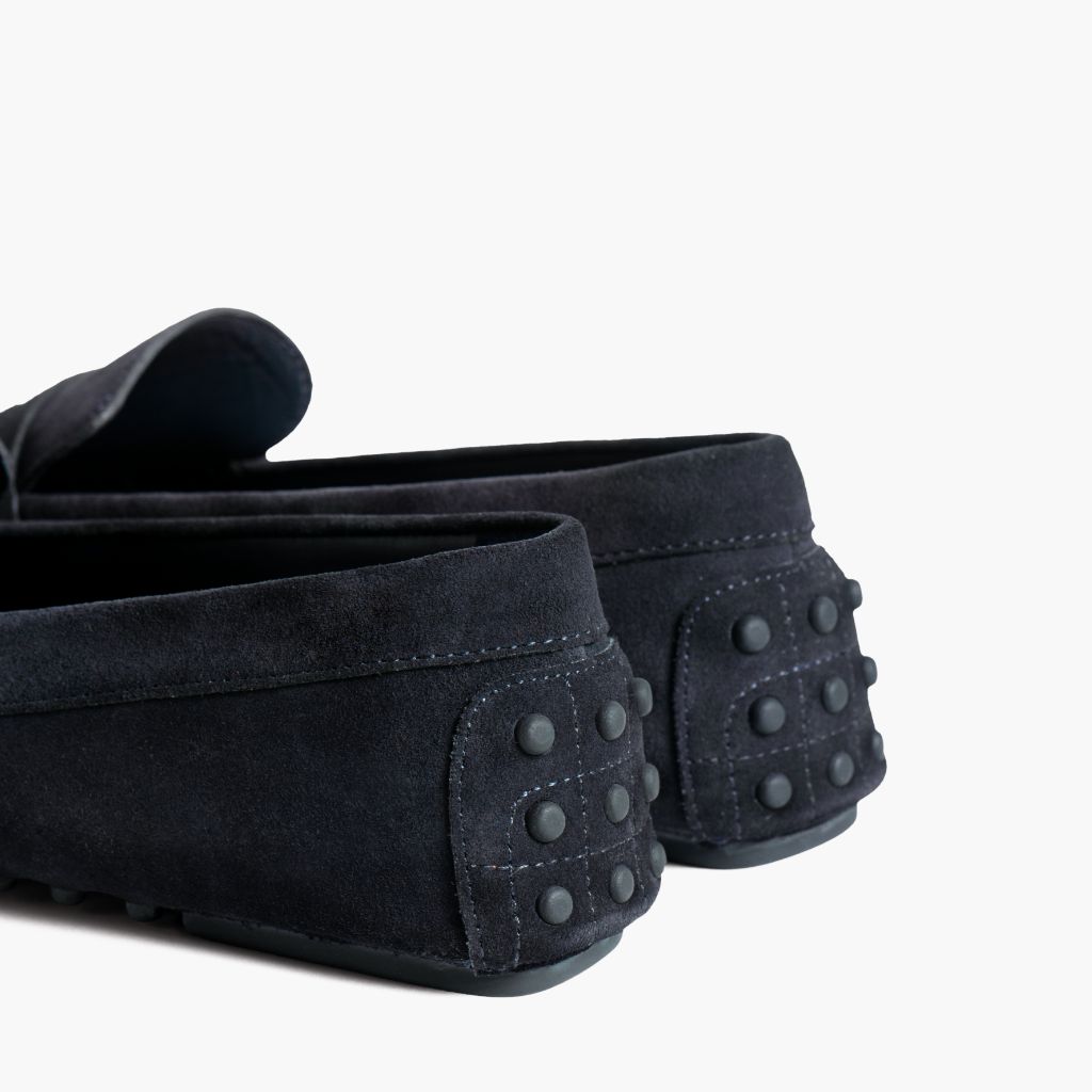 Driving Loafer | Navy Suede