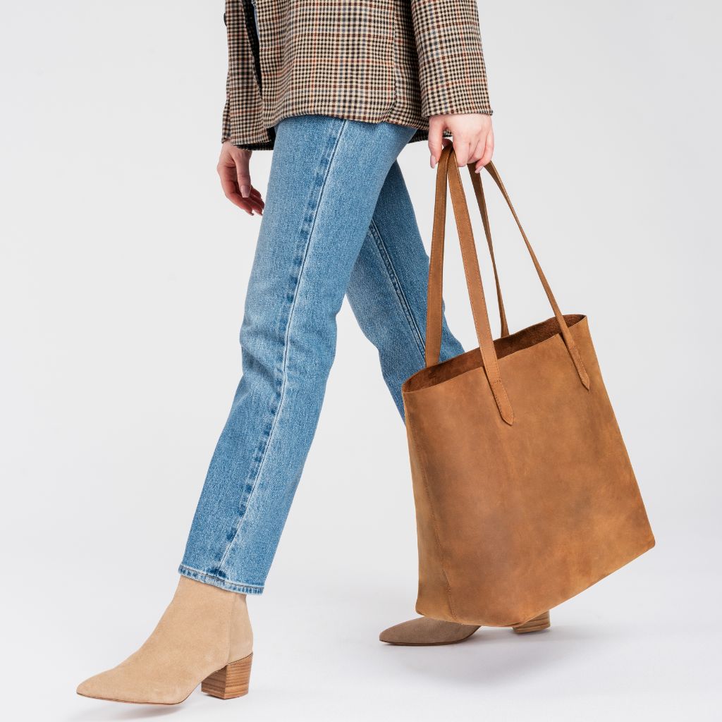 Everyday Tote | Vintage Cognac (L)