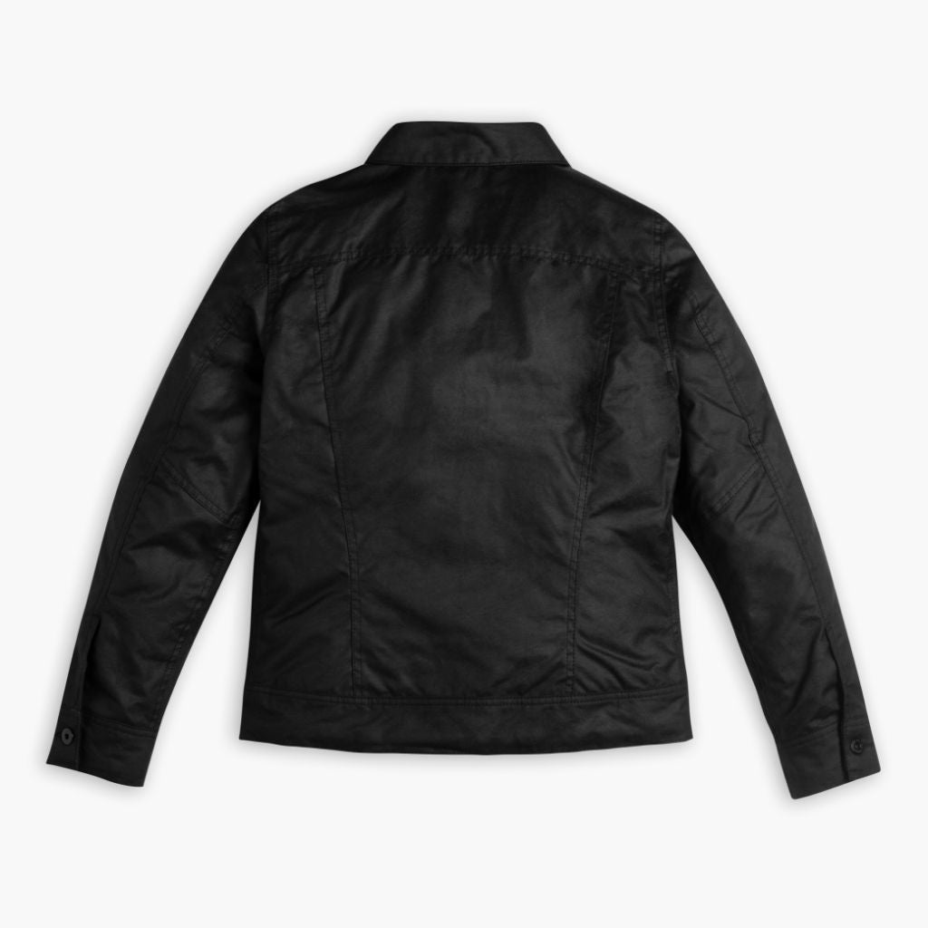 Waxed Canvas Field Jacket | Black