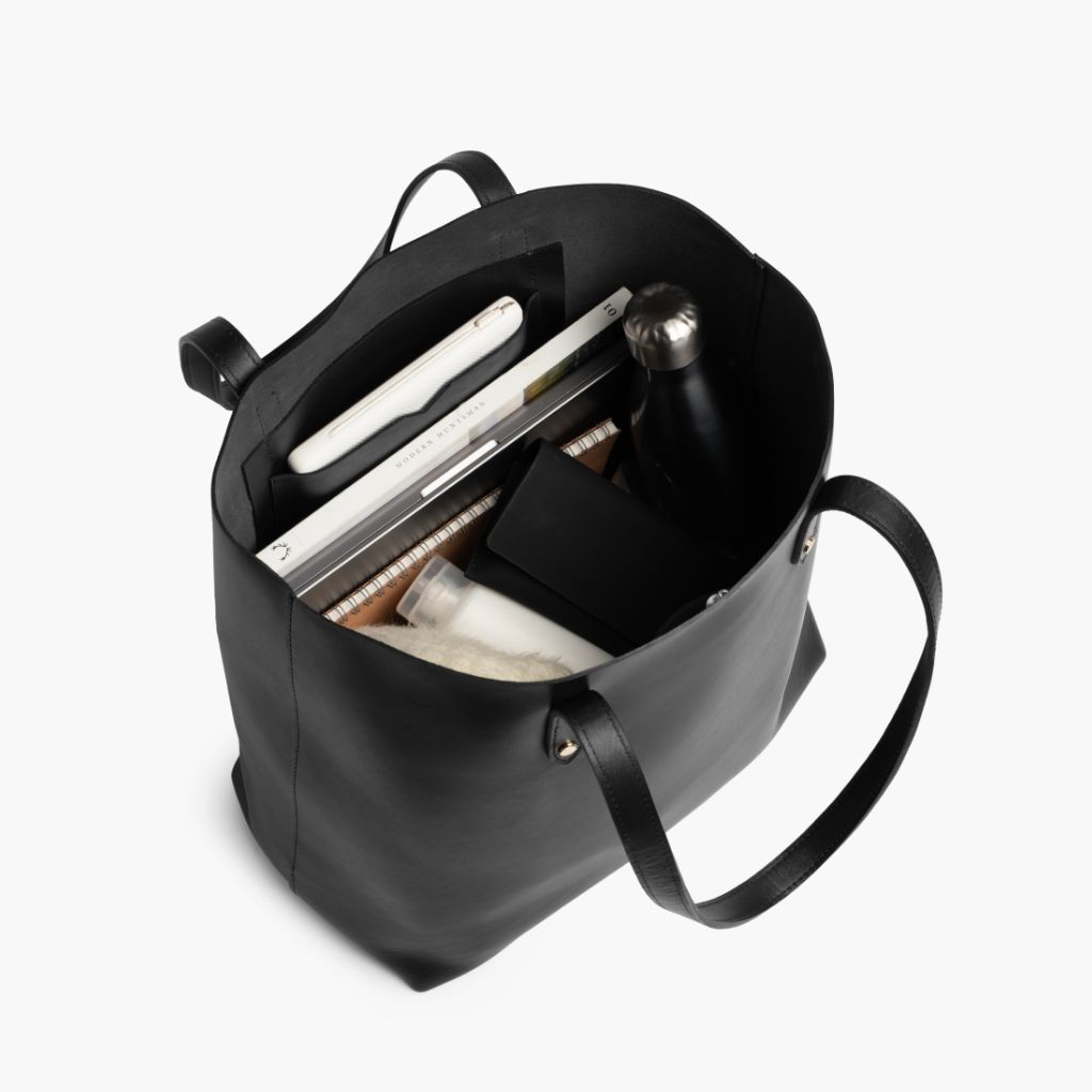 Everyday Tote | Black (L) (Gold)