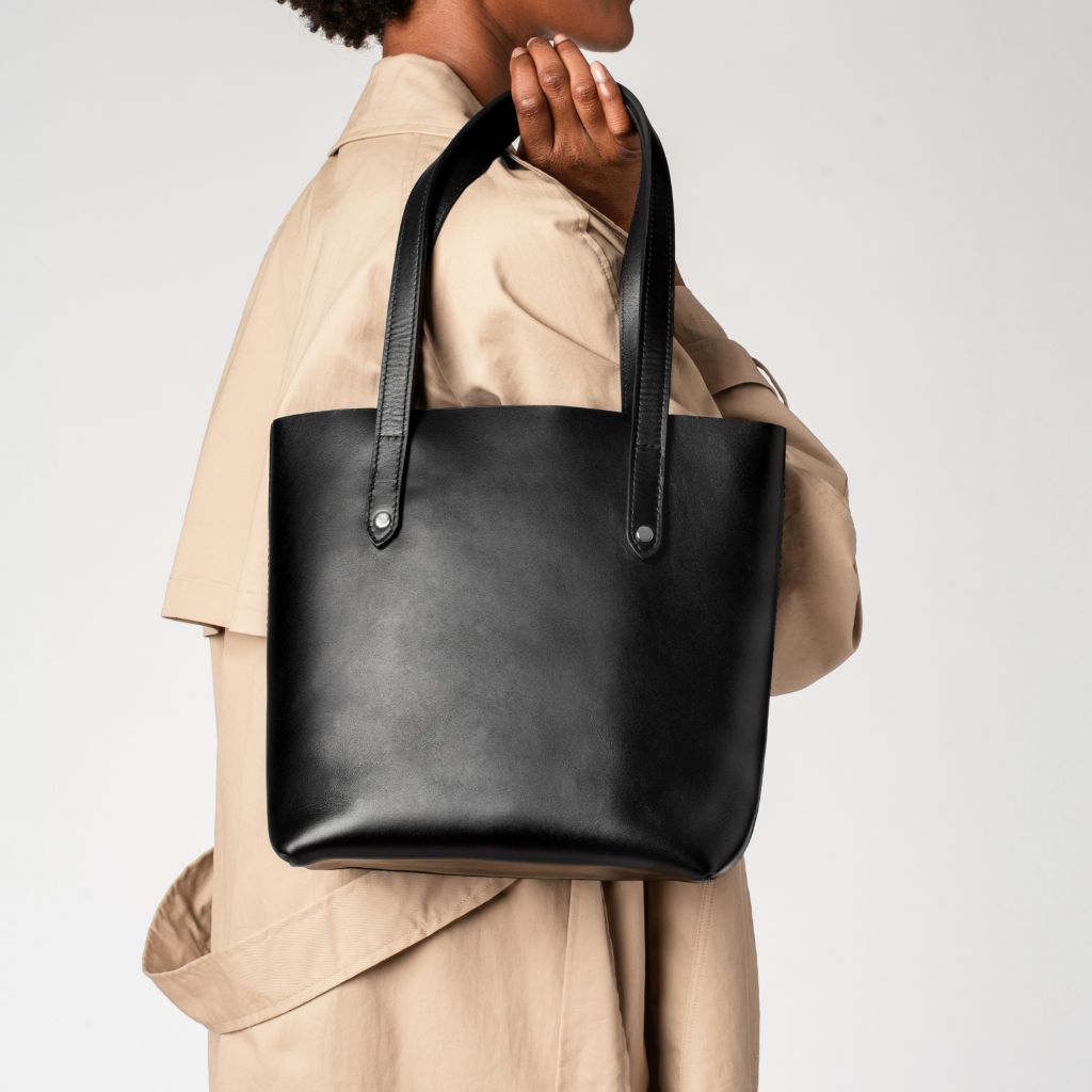 Everyday Tote | Black (S) (Silver)