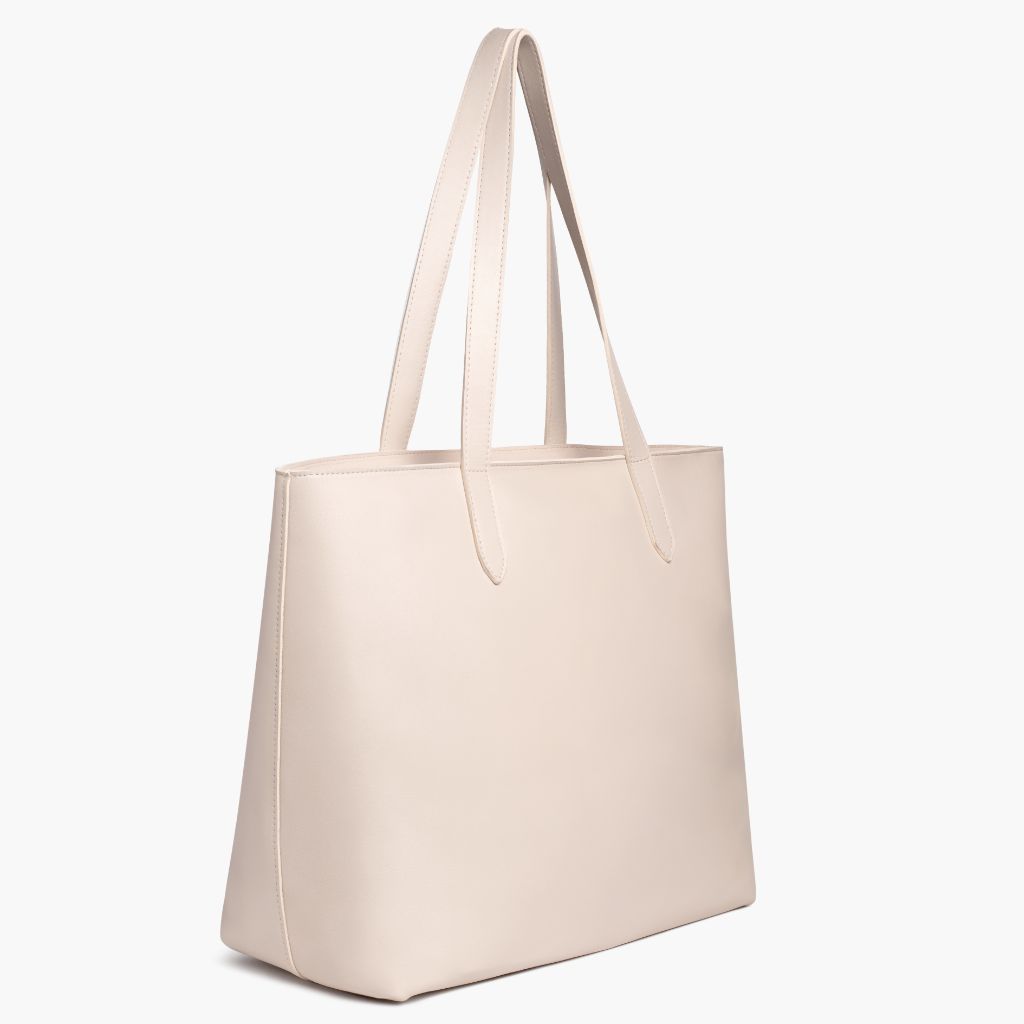 Everyday Tote | Beige (XL) (Zipper)