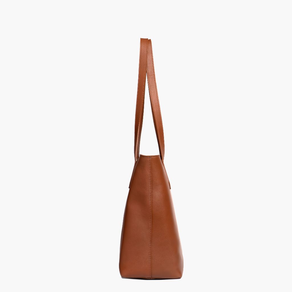 Everyday Tote | Cuero (M) (Zipper)