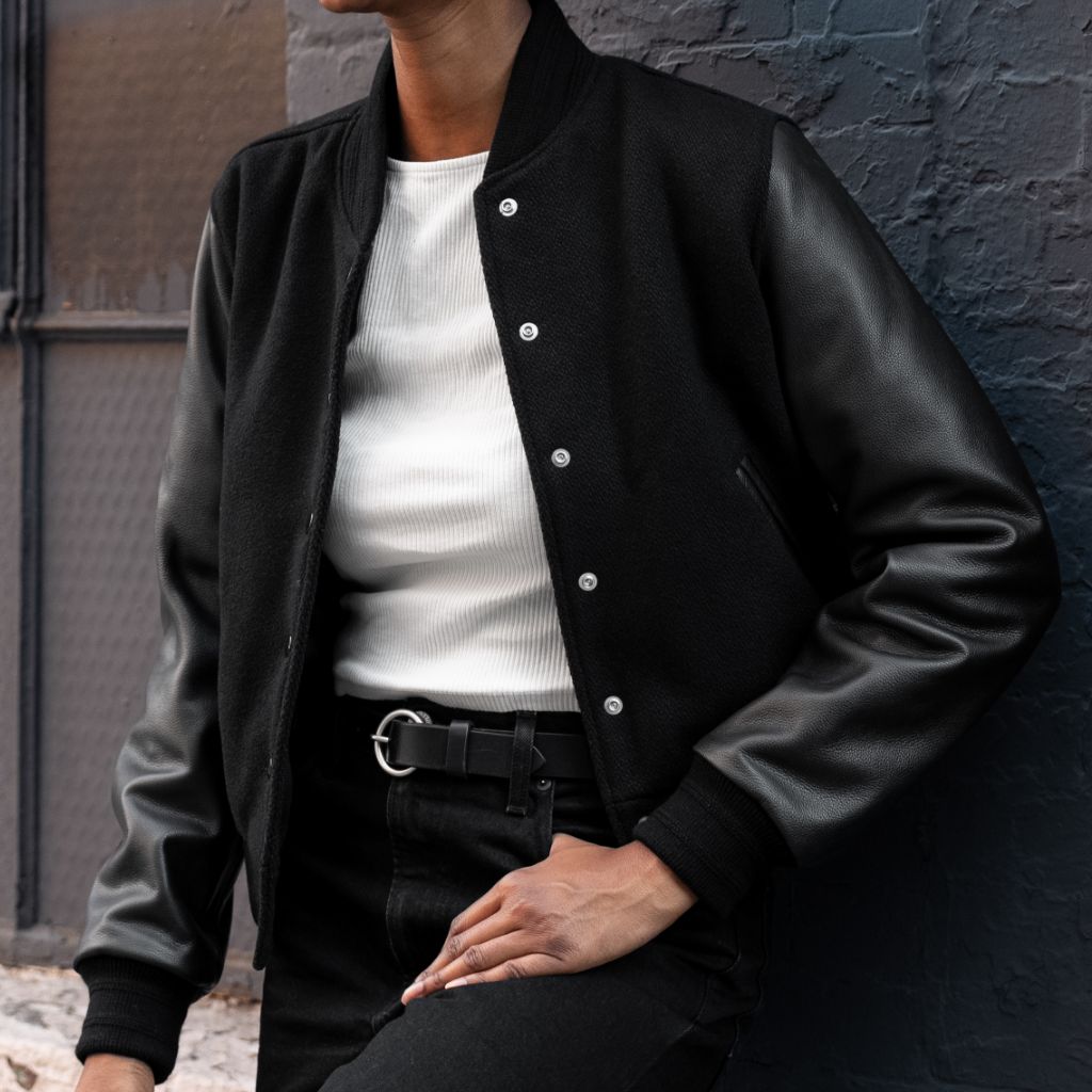 Varsity Jacket | Black