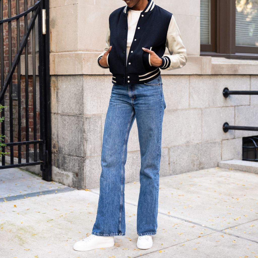 Varsity Jacket | Navy