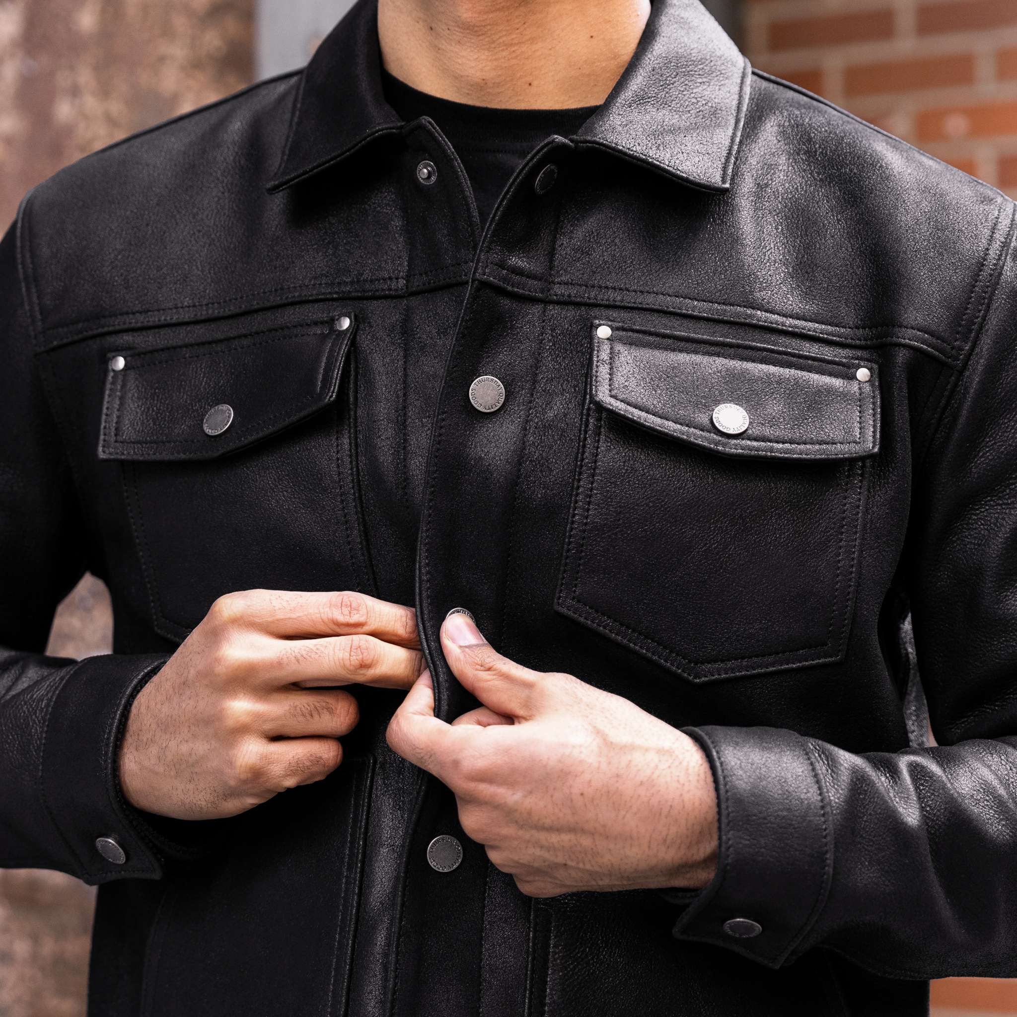 Roughout Cruiser Jacket | Black