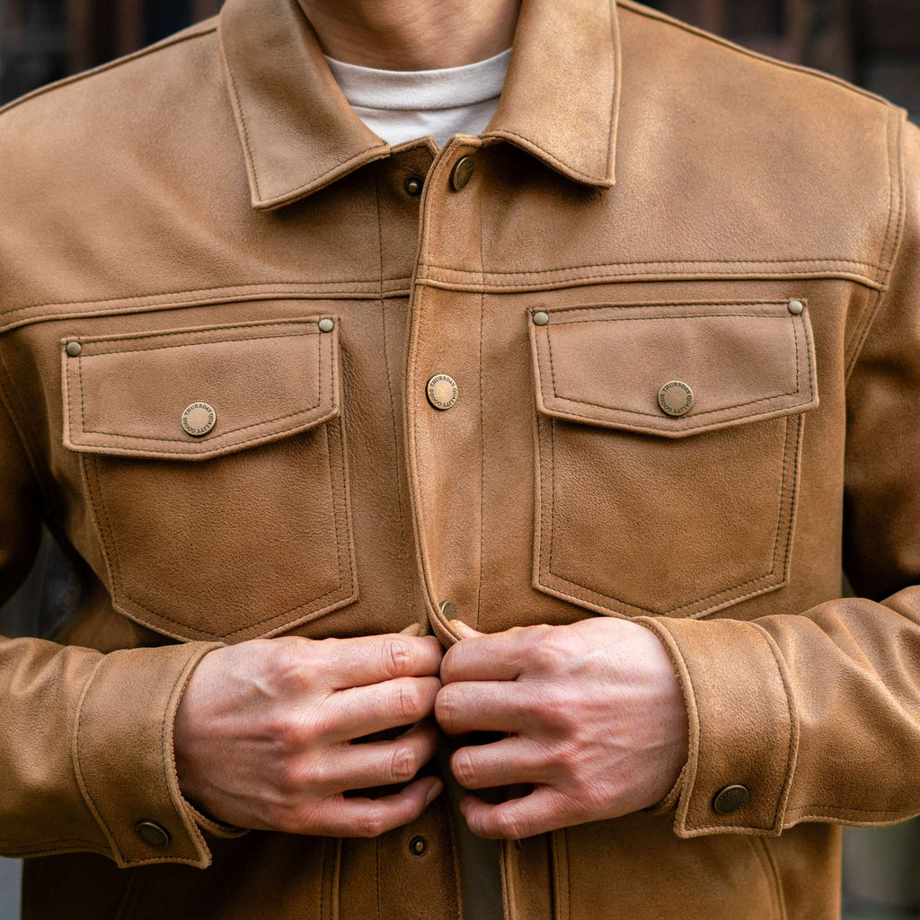 Roughout Cruiser Jacket | Natural