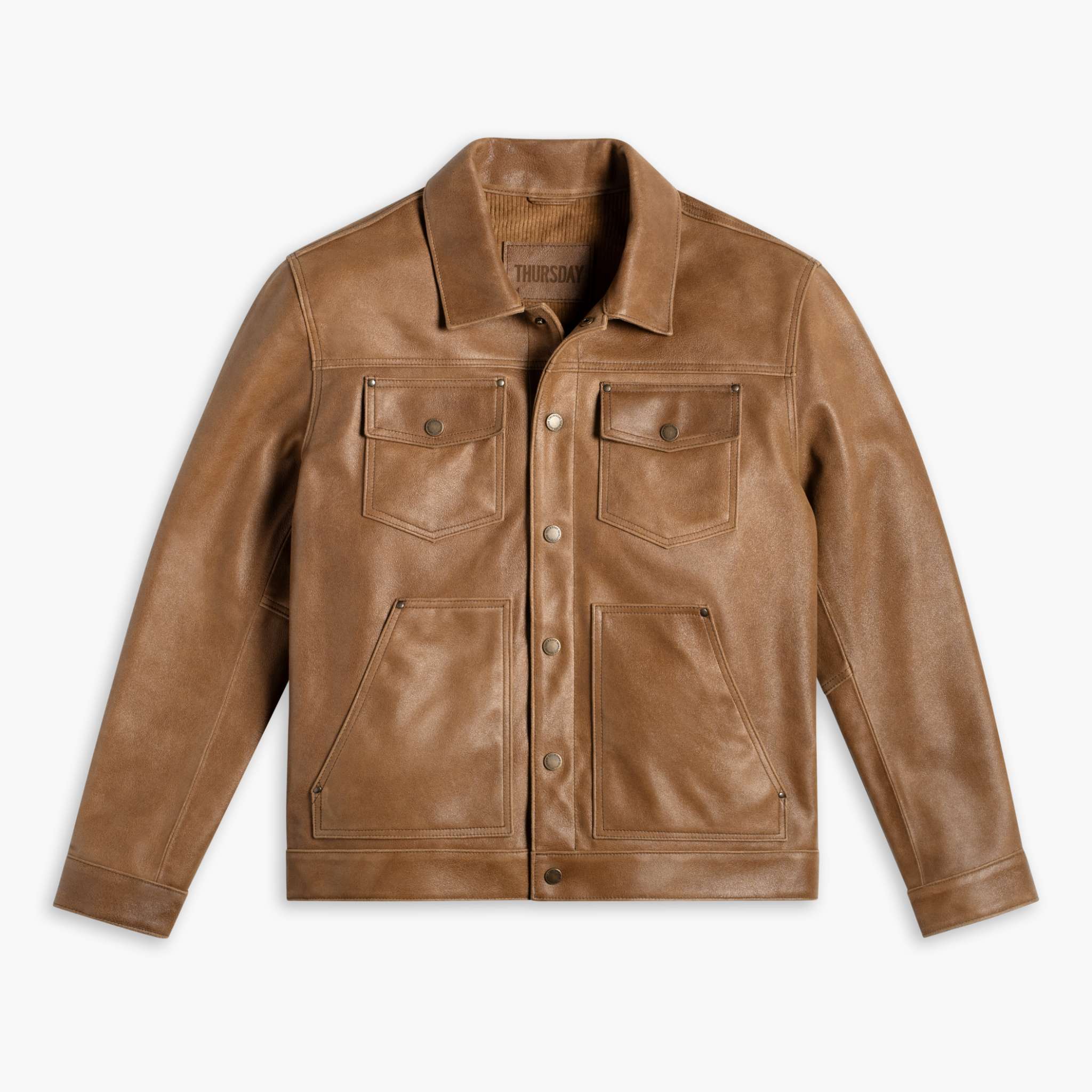 Roughout Cruiser Jacket | Natural