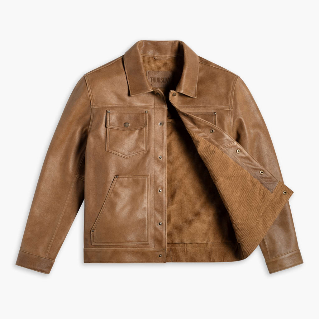 Roughout Cruiser Jacket | Natural